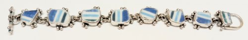 Judy Larson's Broken  AKA Bits and Pieces Dish Jewelry - , Metalwork, Filing, Finishing, Tumbling, Tumble, Tumbling Jewelry, Butane Torch, Soldering, Solder, Design, using Corelle shards